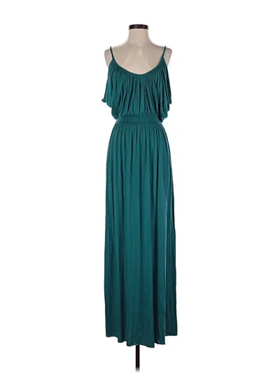 Pre-owned Rachel Pally Casual Dress In Teal