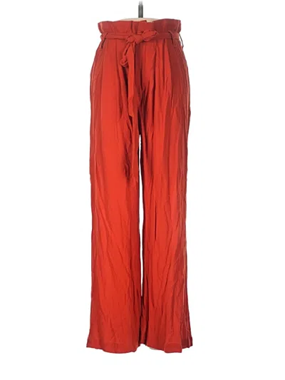 Pre-owned Rachel Pally Casual Pants In Red