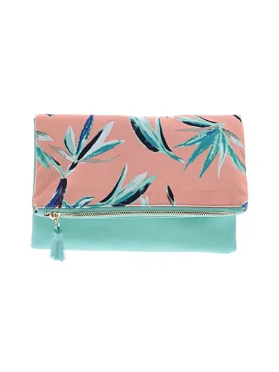 Pre-owned Rachel Pally Clutch In Teal