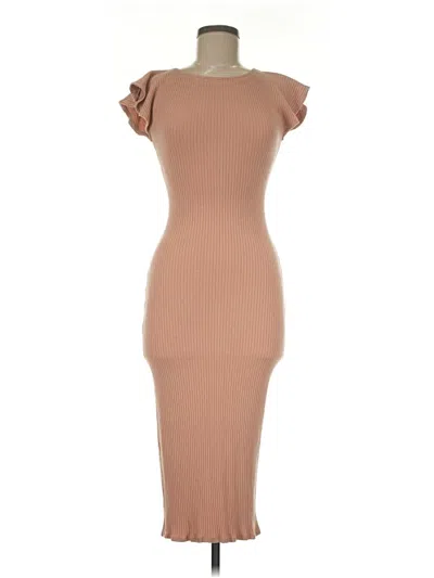 Pre-owned Rachel Pally Cocktail Dress In Brown