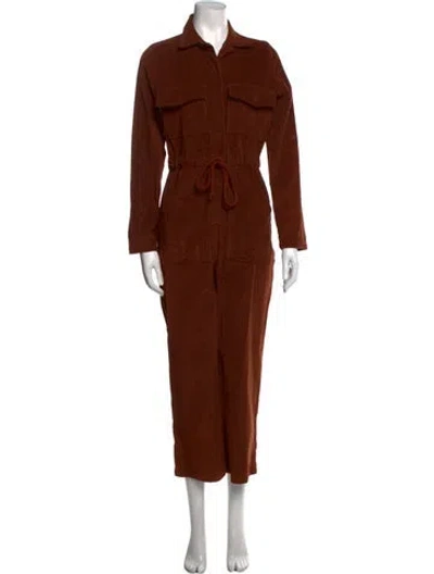 Pre-owned Rachel Pally Jumpsuit In Brown