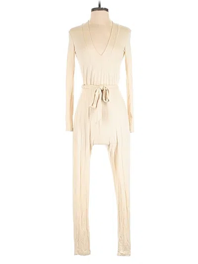 Pre-owned Rachel Pally Jumpsuit In Ivory