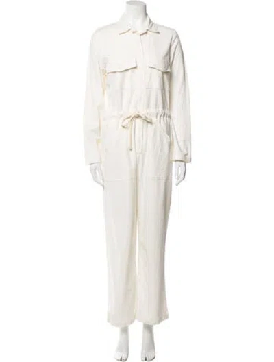 Pre-owned Rachel Pally Jumpsuit In White