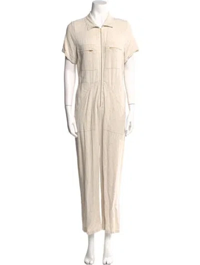 Pre-owned Rachel Pally Jumpsuit In White