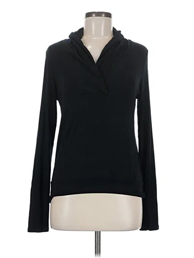 Pre-owned Rachel Pally Long Sleeve Turtleneck In Black