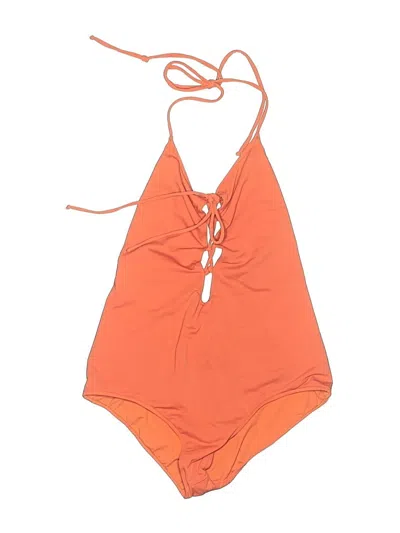 Pre-owned Rachel Pally One Piece Swimsuit In Orange