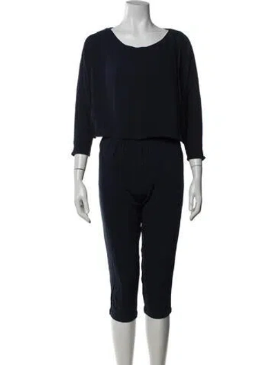 Pre-owned Rachel Pally Pant Set In Blue