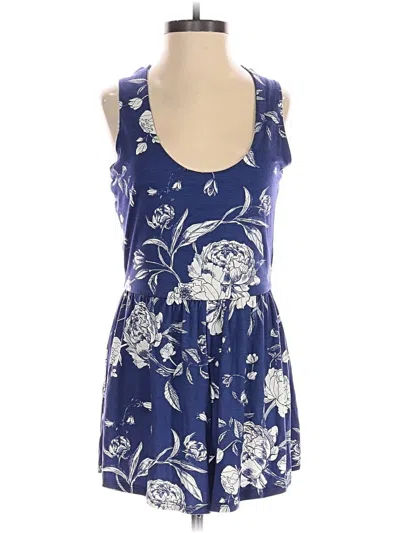 Pre-owned Rachel Pally Romper In Blue