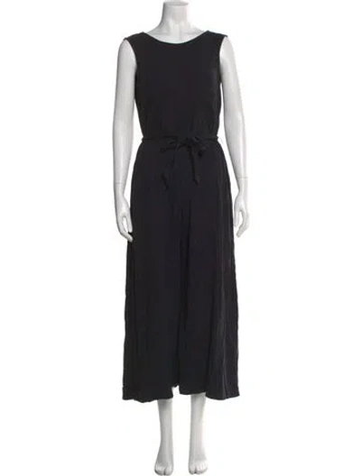 Pre-owned Rachel Pally Scoop Neck Jumpsuit In Blue
