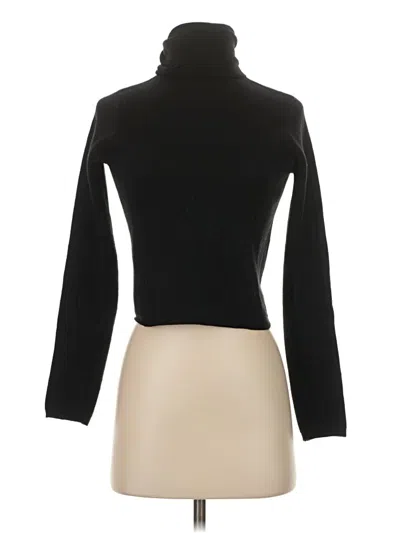 Pre-owned Rachel Pally Turtleneck Sweater In Black