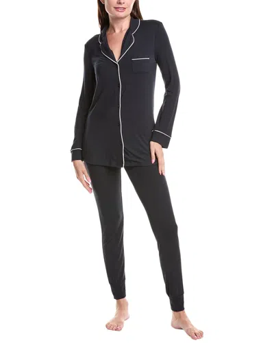 Rachel Parcell 2pc Jersey Pajama Set In Blue