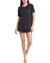 Rachel Parcell 2pc Pajama Set In Black