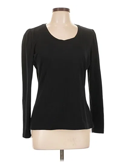 Pre-owned Rachel Parcell 3/4 Sleeve T-shirt In Black