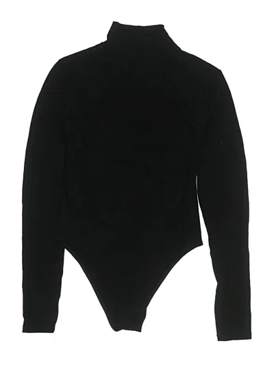 Pre-owned Rachel Parcell Bodysuit In Black