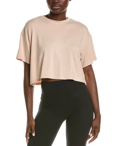 Rachel Parcell Boxy T-shirt In Neutral