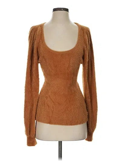 Pre-owned Rachel Parcell Cardigan Sweater In Brown