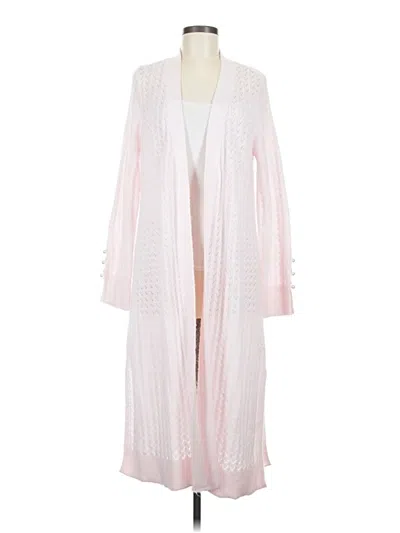 Pre-owned Rachel Parcell Cardigan Sweater In Pink