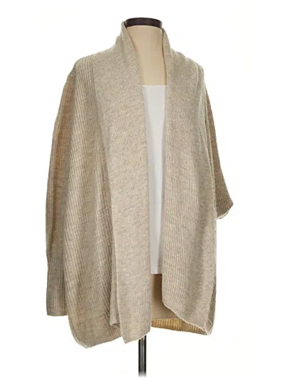 Pre-owned Rachel Parcell Cardigan Sweater In Tan