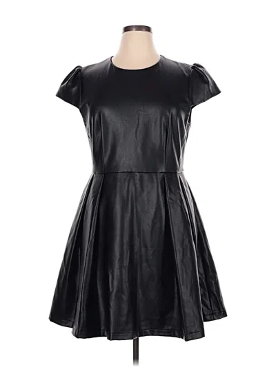 Pre-owned Rachel Parcell Casual Dress In Black