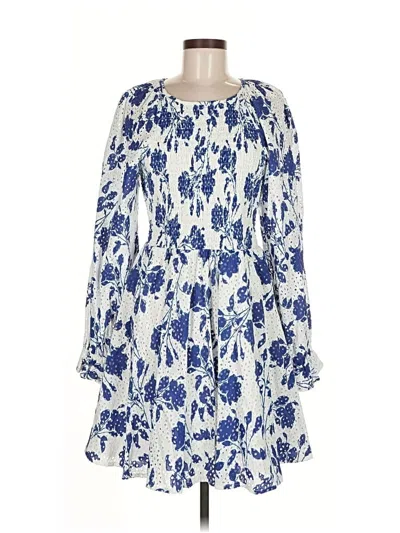 Pre-owned Rachel Parcell Casual Dress In Blue