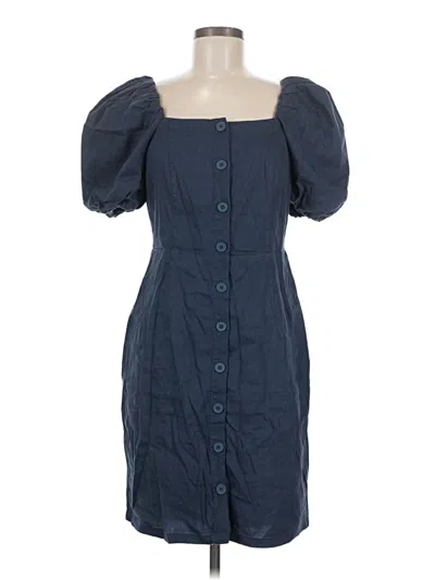 Pre-owned Rachel Parcell Casual Dress In Blue