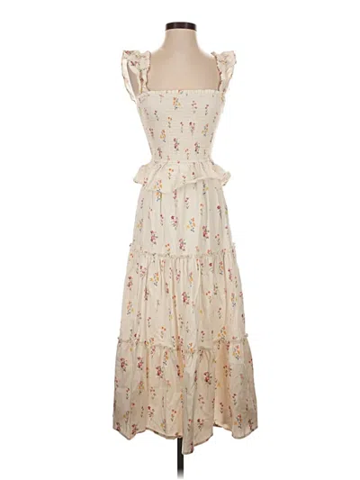 Pre-owned Rachel Parcell Casual Dress In Ivory