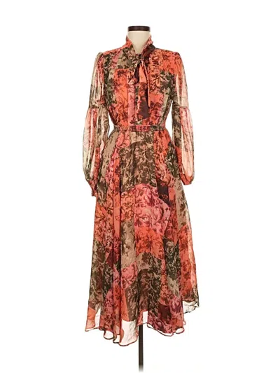 Pre-owned Rachel Parcell Casual Dress In Orange