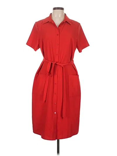 Pre-owned Rachel Parcell Casual Dress In Red
