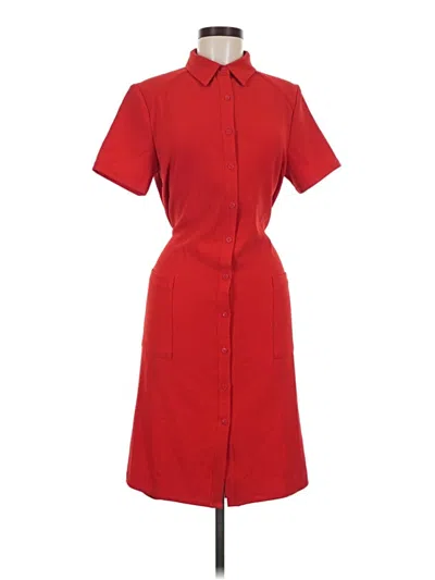Pre-owned Rachel Parcell Casual Dress In Red