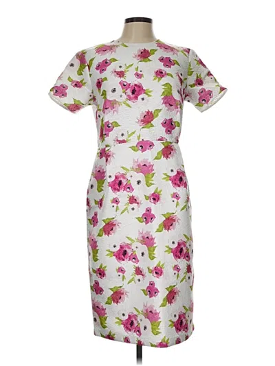 Pre-owned Rachel Parcell Casual Dress In White