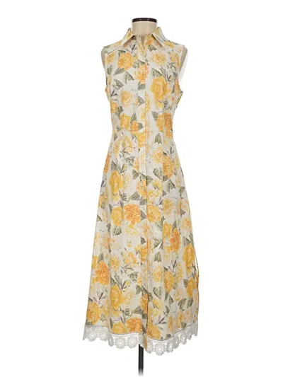 Pre-owned Rachel Parcell Casual Dress In Yellow
