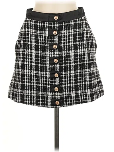 Pre-owned Rachel Parcell Casual Skirt In Black