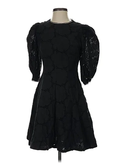Pre-owned Rachel Parcell Cocktail Dress In Black