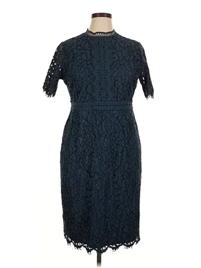 Pre-owned Rachel Parcell Cocktail Dress In Blue