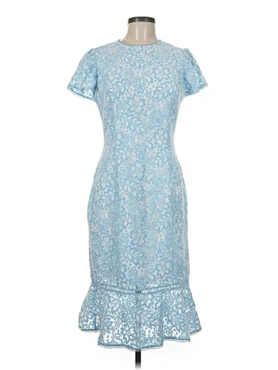 Pre-owned Rachel Parcell Cocktail Dress In Blue