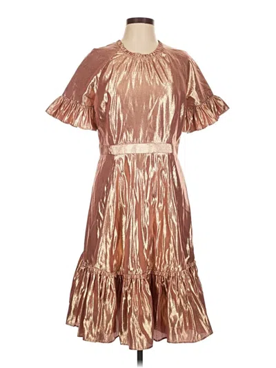 Pre-owned Rachel Parcell Cocktail Dress In Brown
