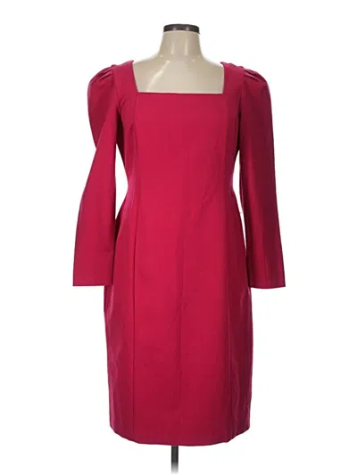 Pre-owned Rachel Parcell Cocktail Dress In Burgundy