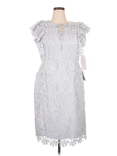 Pre-owned Rachel Parcell Cocktail Dress In Gray
