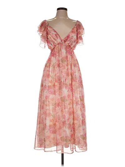 Pre-owned Rachel Parcell Cocktail Dress In Pink