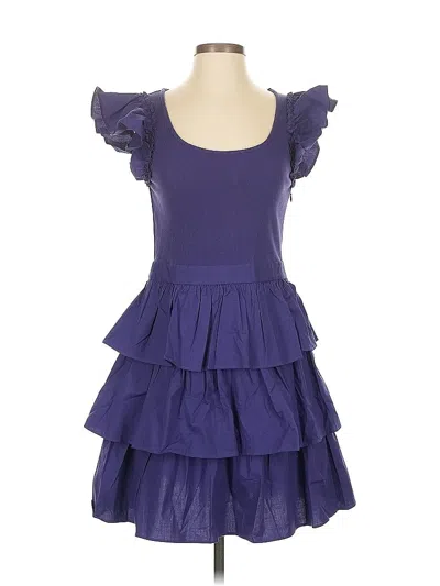 Pre-owned Rachel Parcell Cocktail Dress In Purple