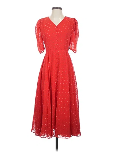 Pre-owned Rachel Parcell Cocktail Dress In Red
