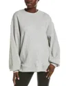 Rachel Parcell Crewneck Sweatshirt In Gray