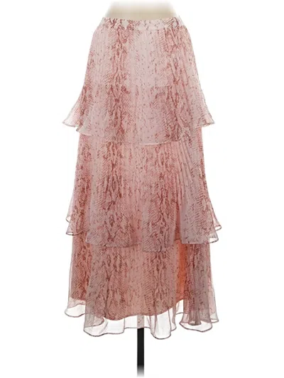 Pre-owned Rachel Parcell Formal Skirt In Pink