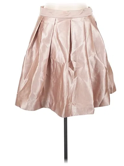 Pre-owned Rachel Parcell Formal Skirt In Silver