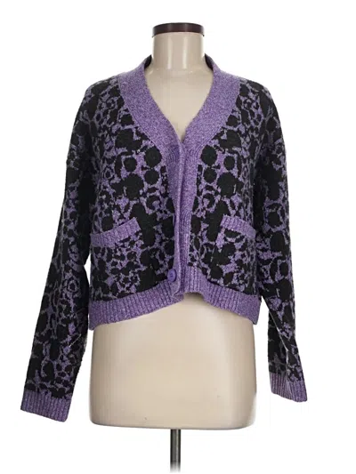 Pre-owned Rachel Parcell Kimono In Purple