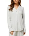 Shop Rachel Parcell Pajama Top In Grey