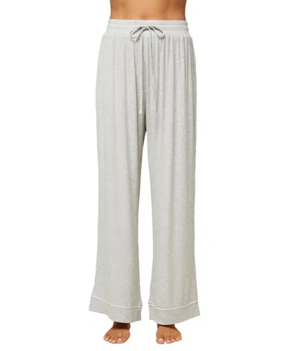 Rachel Parcell Pull On Wide Leg Pajama Pant In Gray