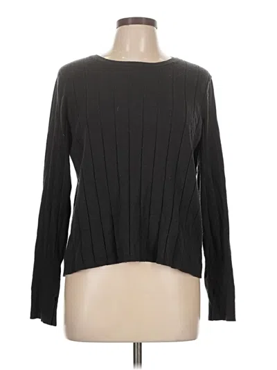 Pre-owned Rachel Parcell Pullover Sweater In Black