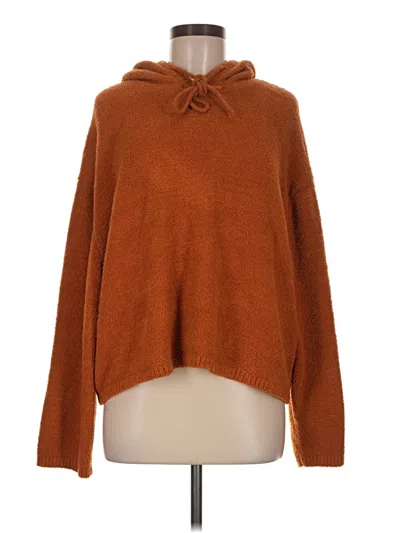 Pre-owned Rachel Parcell Pullover Sweater In Brown