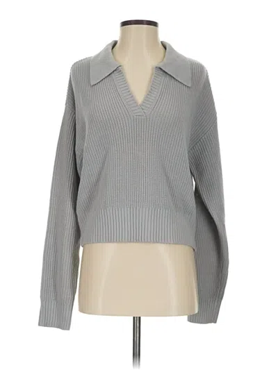 Pre-owned Rachel Parcell Pullover Sweater In Gray